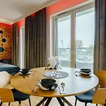 公寓 Lighthouse - Sauna & Fitness & Jacuzzi - Baltic Marina