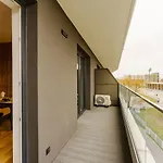 公寓 Lighthouse - Sauna & Fitness & Jacuzzi - Baltic Marina