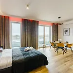 Lighthouse - Sauna & Fitness & Jacuzzi - Baltic Marina 科沃布热格