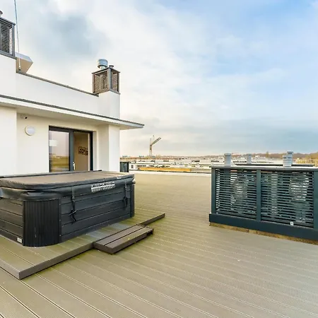Lighthouse - Sauna & Fitness & Jacuzzi - Baltic Marina 公寓 *