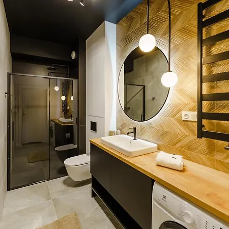 Lighthouse - Sauna & Fitness & Jacuzzi - Baltic Marina דירה *